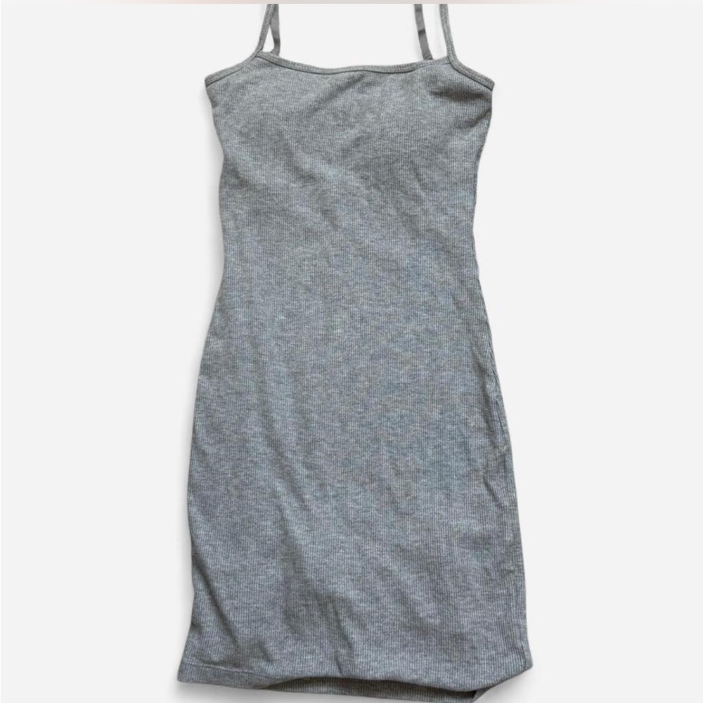 Fashion Nova Gray Backless Dress - Picture 3 of 7